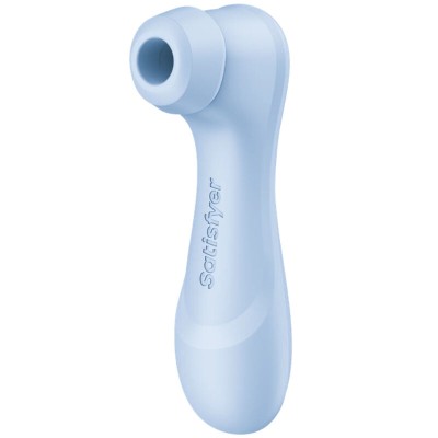 SATISFYER - PRO 2ª GERAÇÃO 4 ESTIMULADOR CLITORIAL AZUL SERENO - D-246921 - Dona Pimenta